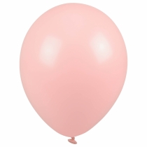 Pastelové balóny 28cm 100ks Světle růžové